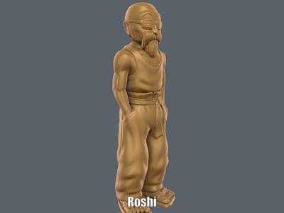 Roshi (Easy print no support)