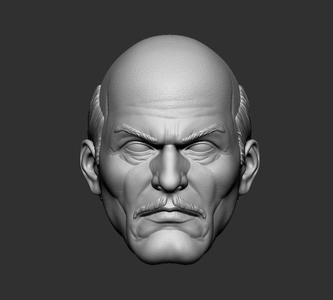 Alfred Pennyworth  – Headsculpt for Action figures