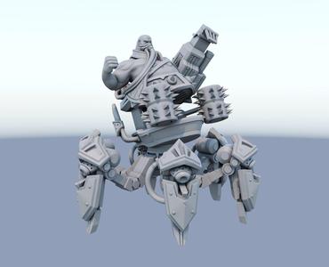 urgot League of Legends 3D print model