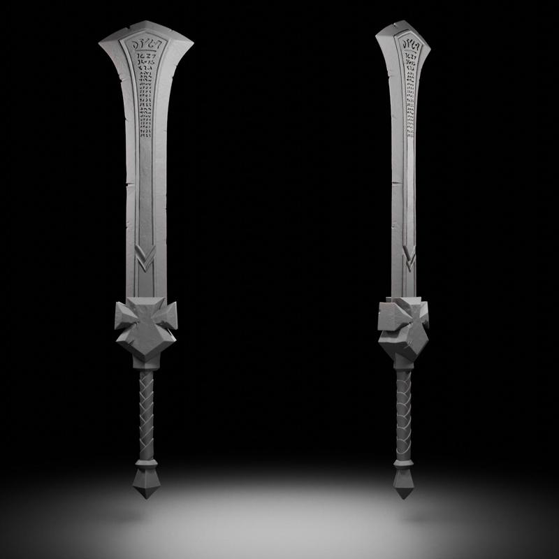 Claymore of the Knight Pledge – World of Warcraft