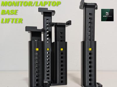 Adjustable Monitor/laptop base riser