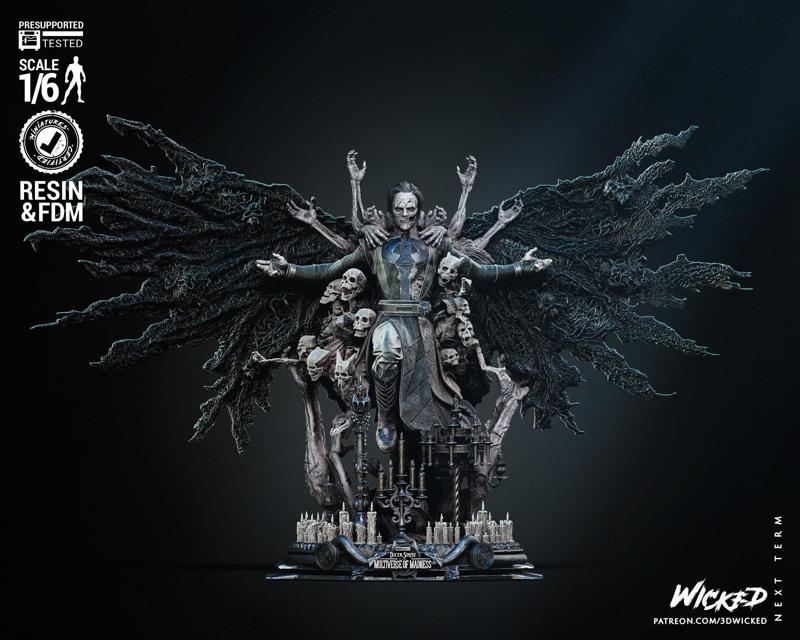 Wicked Marvel Dead Strange Sculpture