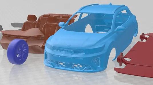 Kia Stonic GT Line 2021 Printable Car