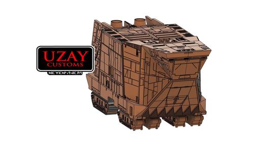 Star wars Jawa Sandcrawler 3D print model
