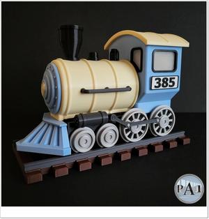 CUTE LOCOMOTIVE LAMP – NO SUPPORTS NEEDED – PRUSA MINI COMPATIBLE