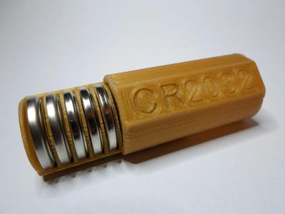 CR2032 / CR2025 Button Cell Box