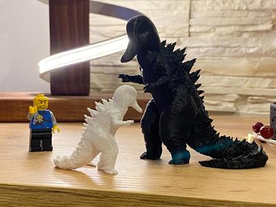 DuckZilla Figurine