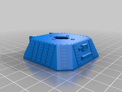28mm scale turret emplacement 