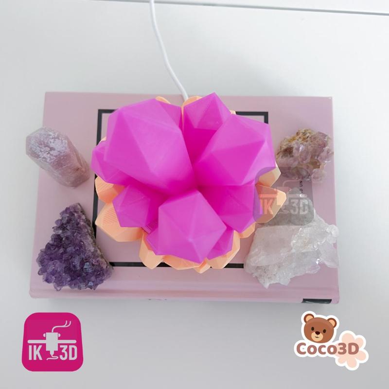 Crystals Lamp or Decoration / No Supports