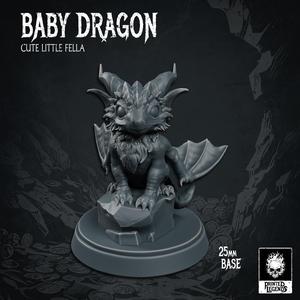 Baby Dragon (25mm Base)