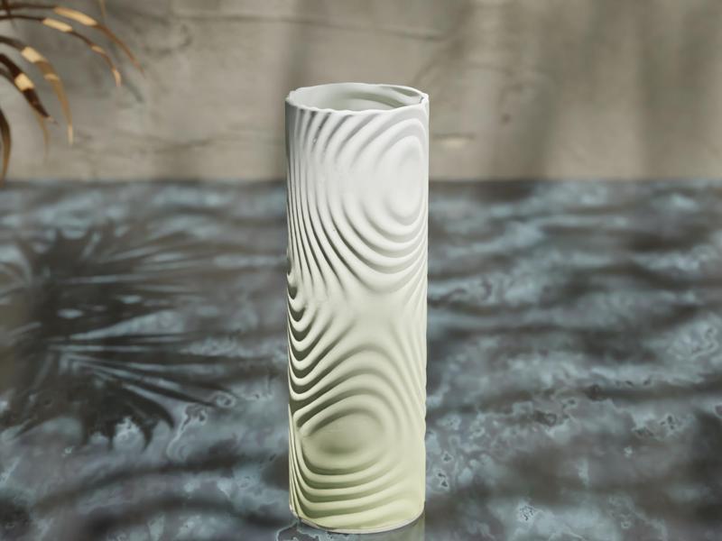 Waveform Incense Holder: A Minimalist Accent for Your Space