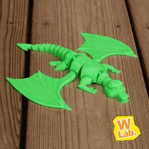 Simon the articulated dragon