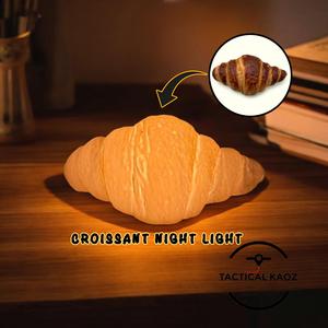 Croissant Night Light – No Ants, Just Ambiance!