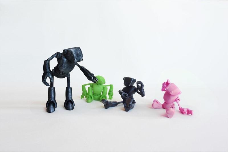 Ankly Robot – 3d Printed Assembled