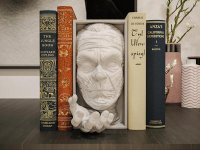 The Mummy Book nook and Wall mount