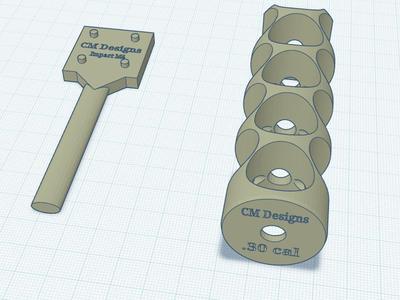Impact M4 Baffle and Tool for Stock moderator