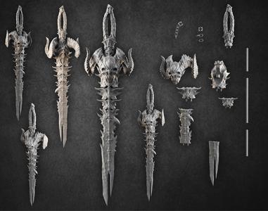 demonic sword