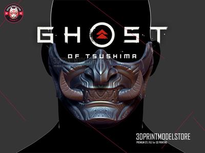 Ghost of Tsushima – Samurai Oni Mask – Japanese Samurai Helmet