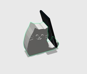 Simple Phone Holder Cat