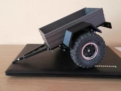 RC trailer for crawlers 1:10 scale