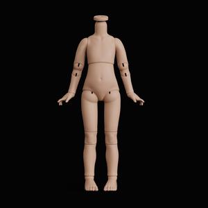 BJD doll body 27cm