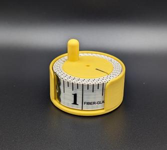Soft Tape Measure Spool – Print in Place