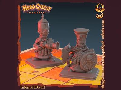 Heroquest – Infernal Dwarf Blunderbuss