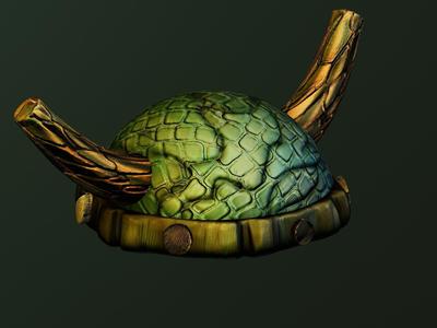 Cartoon Viking helmet