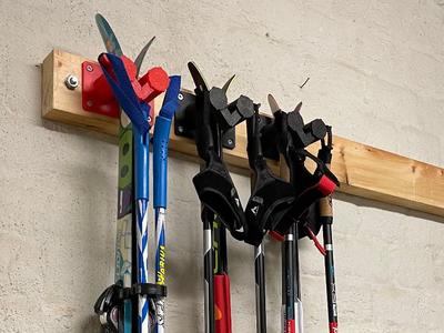 Ski & Pole Rack (Cross-Country)