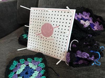 Crochet Granny Square Blocking Board