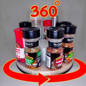 Kitchen Rotating Spice Rack