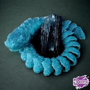 Articulated Hairy Snake
