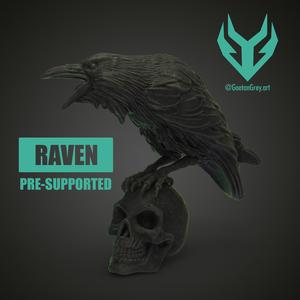 Raven Skull – Miniature