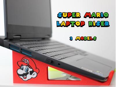 Super Mario laptop riser