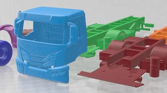 Iveco X-Way 2020 Printable Truck