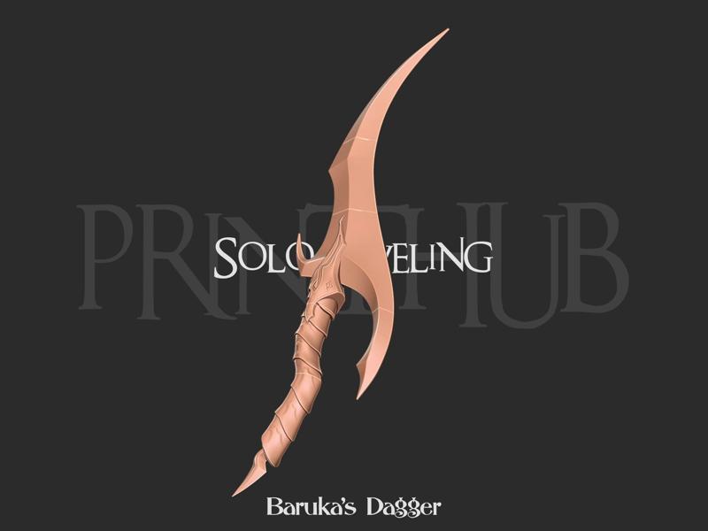 Solo Leveling – Baruka  Dagger Weapon Cosplay