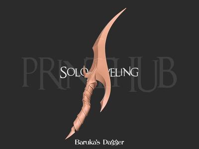 Solo Leveling – Baruka  Dagger Weapon Cosplay