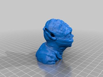 Yoda Bust Hi Res 56mb