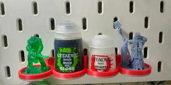 IKEA SKADIS Citadel Paint Pegboard Holder