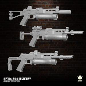 Bizon Collection V2 3D printables for action figures