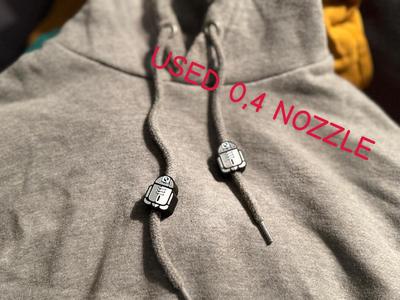 R2D2 Starwars Hoodie Drawstring Beads