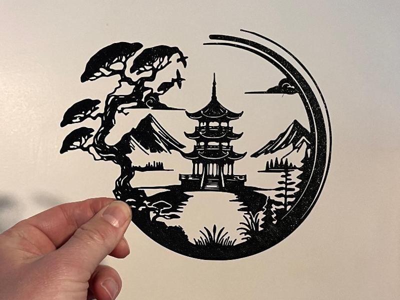 Wall Art – Japanese Temple