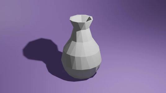 Low Poly Vase