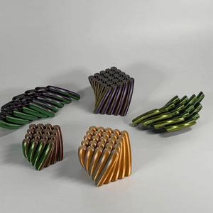 Twisted Wobble Bars Fidget Flexible Toy Print in Place