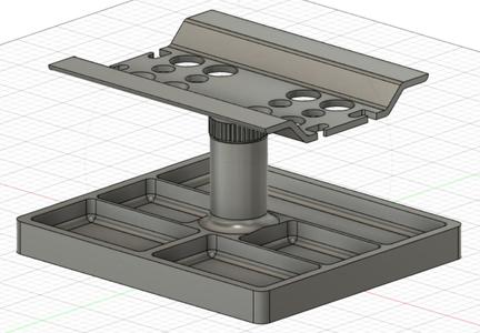 Adjustable RC Car Stand w/ Shocks Station