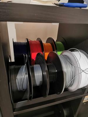 IKEA Kallax Spool holder