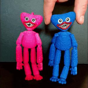 Flexi Monster Toy Huggy Wuggy and Kissy Missy