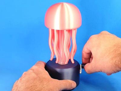 Jellyfish Swimming – Mechanical Interactive Art