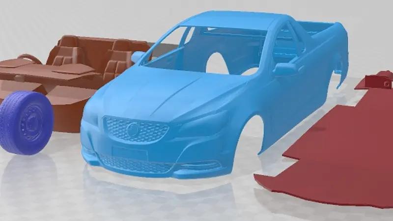 Holden Commodore Evoke ute 2013 Printable Car