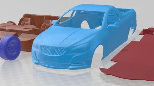 Holden Commodore Evoke ute 2013 Printable Car